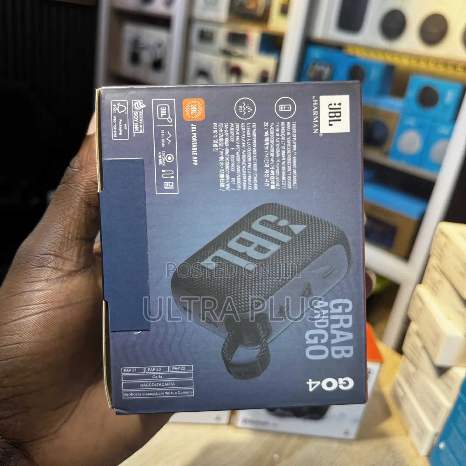 Jbl Go 4 Portable Bluetooth Ip67 Waterproof And Dustproof Speaker