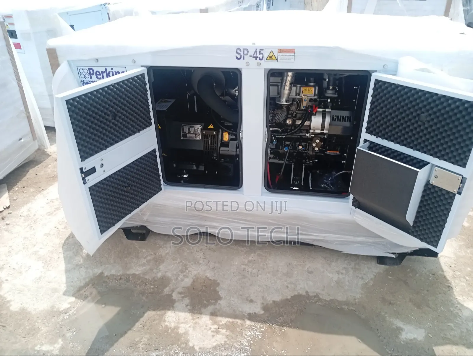 Brand New 45kva Perkins Soundproof Diesel Generator 100% Copper Coil