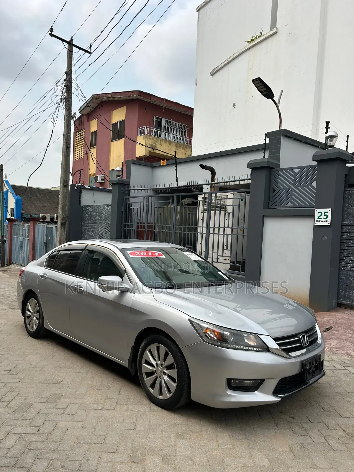 Honda Accord EX-L 4dr Sedan (2.4L 4cyl CVT) 2014 Silver