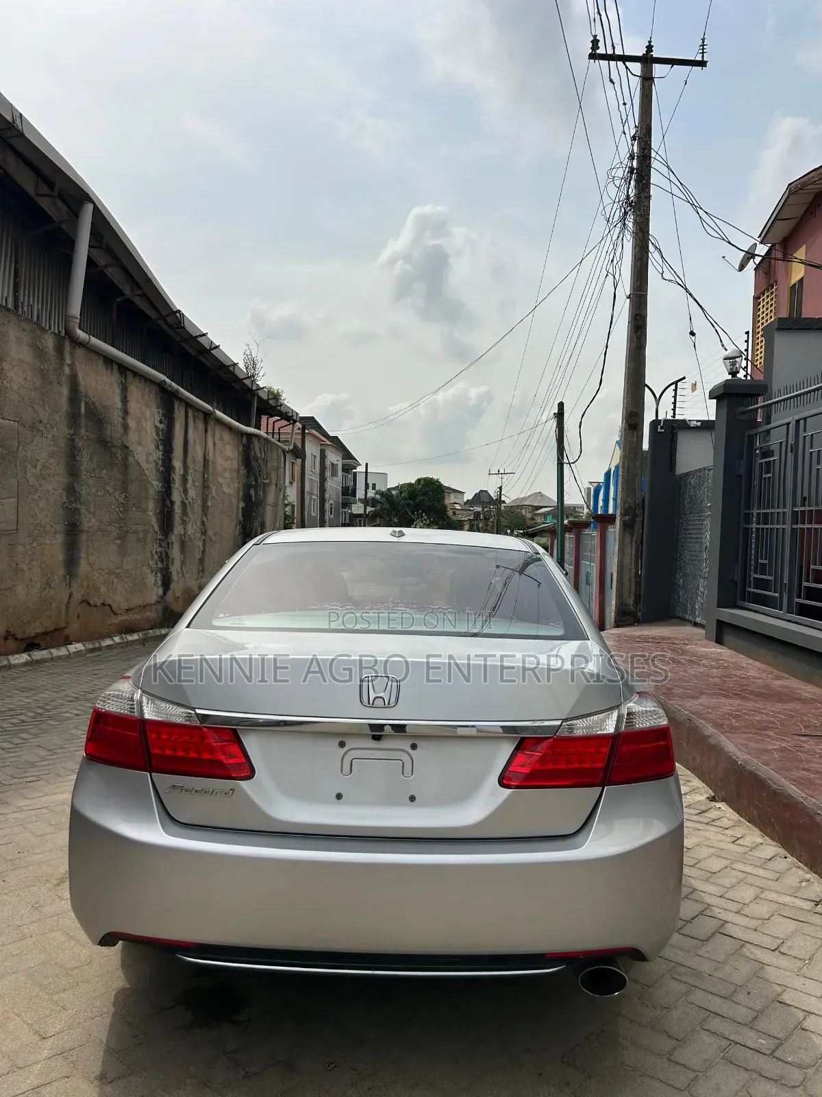 Honda Accord EX-L 4dr Sedan (2.4L 4cyl CVT) 2014 Silver