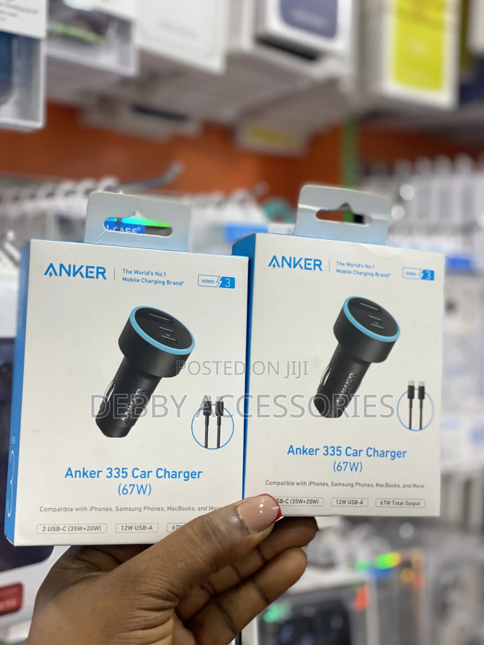 Anker 335 Car Charger (67w)