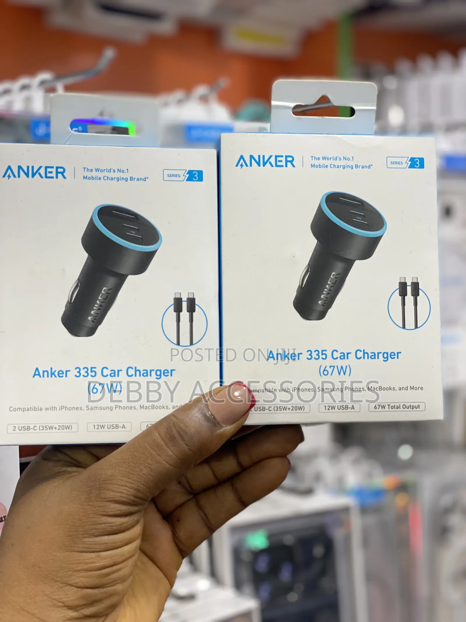 Anker 335 Car Charger (67w)