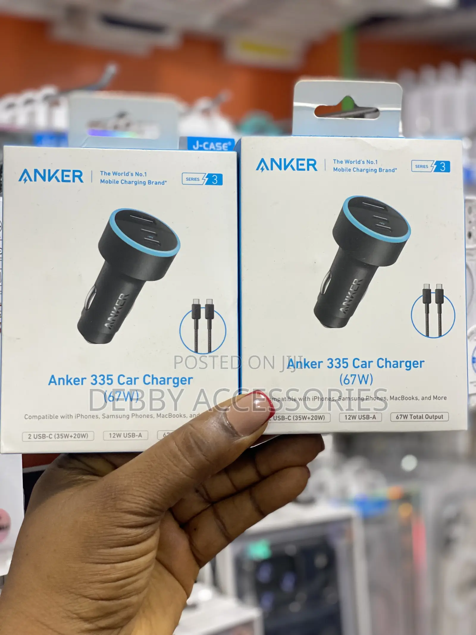 Anker 335 Car Charger (67w)