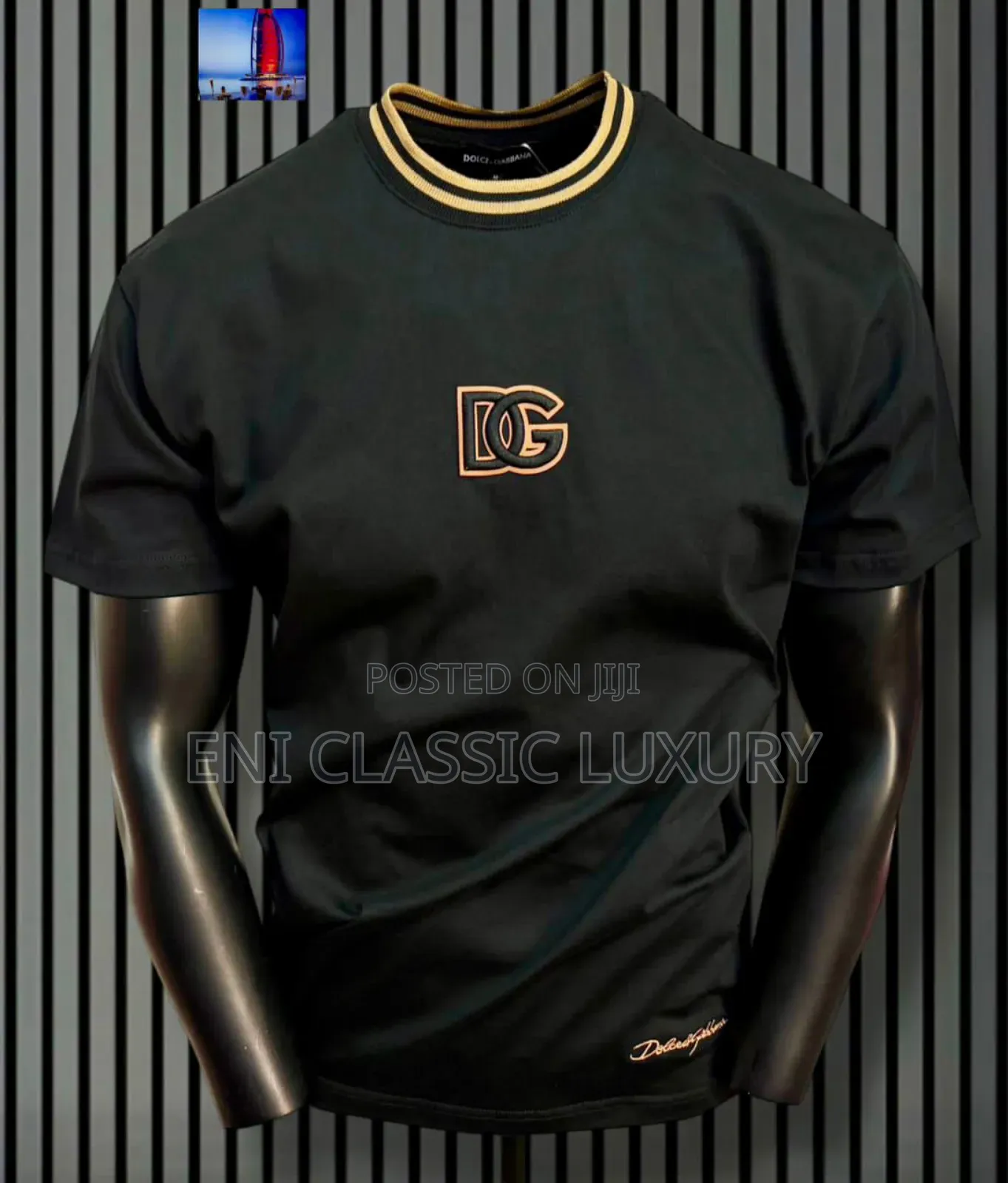 High Quality Luxury Men's Round Neck Diesel Well Banded