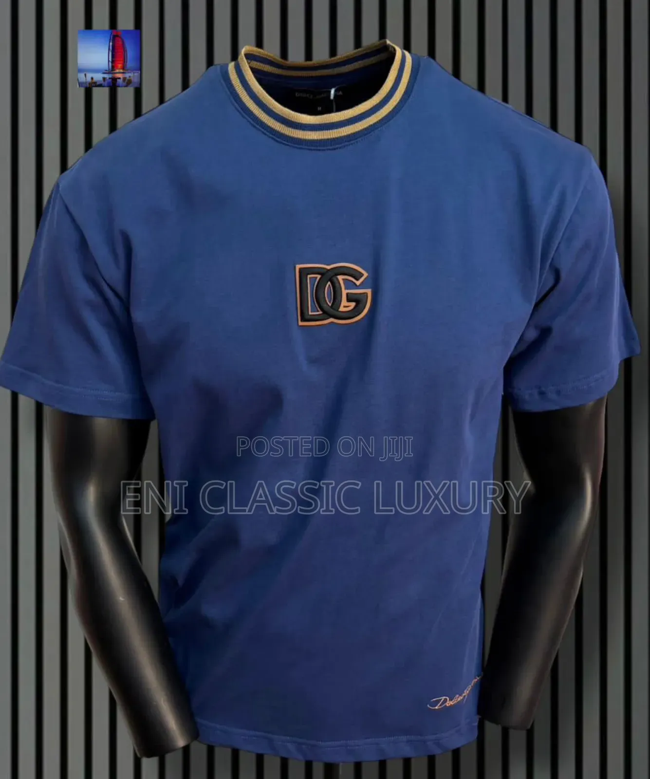 High Quality Luxury Men's Round Neck Diesel Well Banded