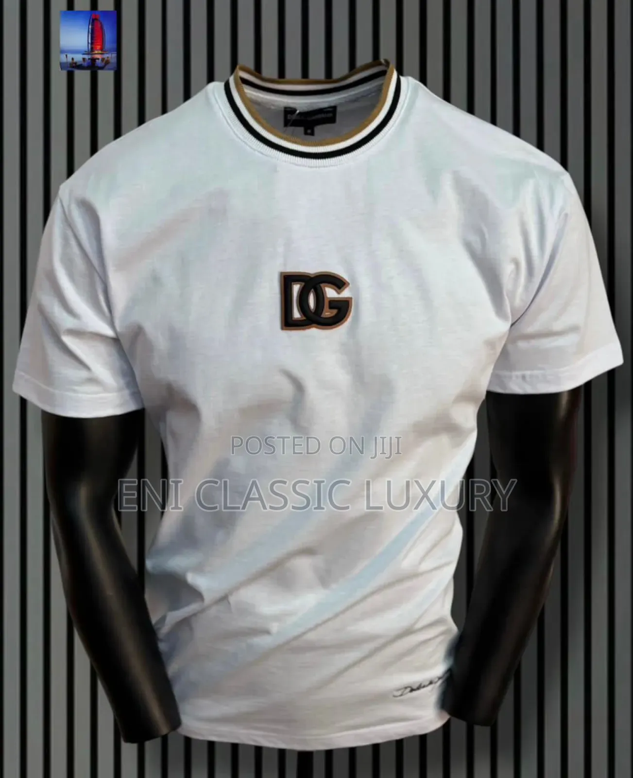 High Quality Luxury Men's Round Neck Diesel Well Banded