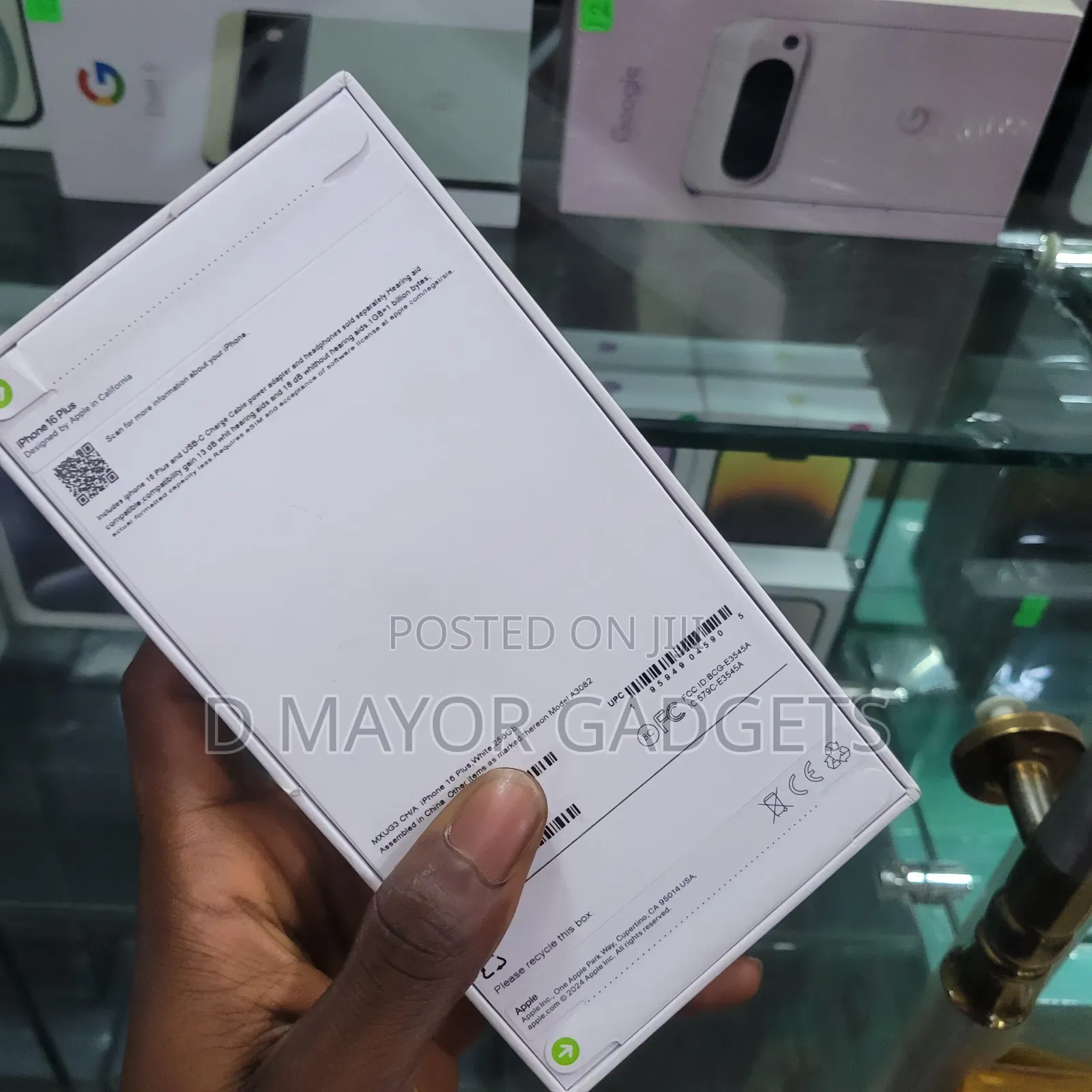 New Apple iPhone 16 Plus 256 GB White