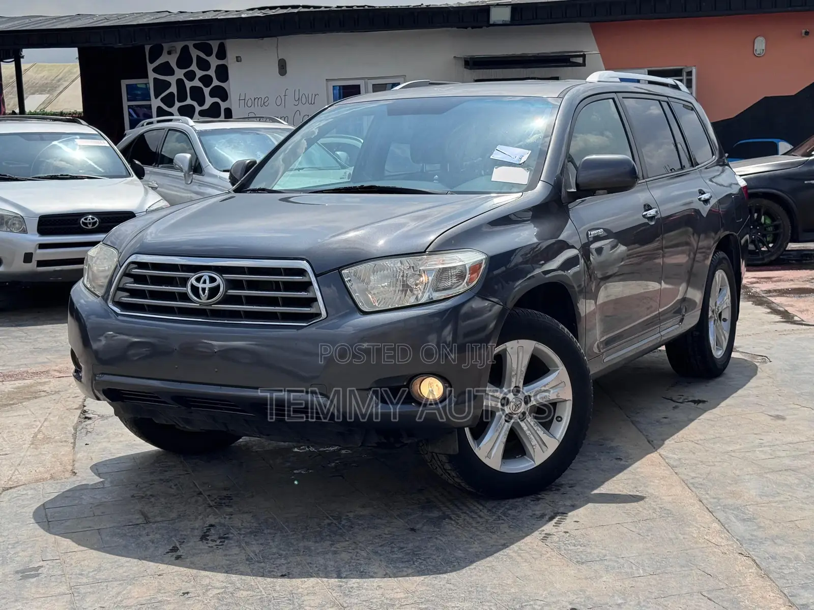 Toyota Highlander Limited 2009 Blue