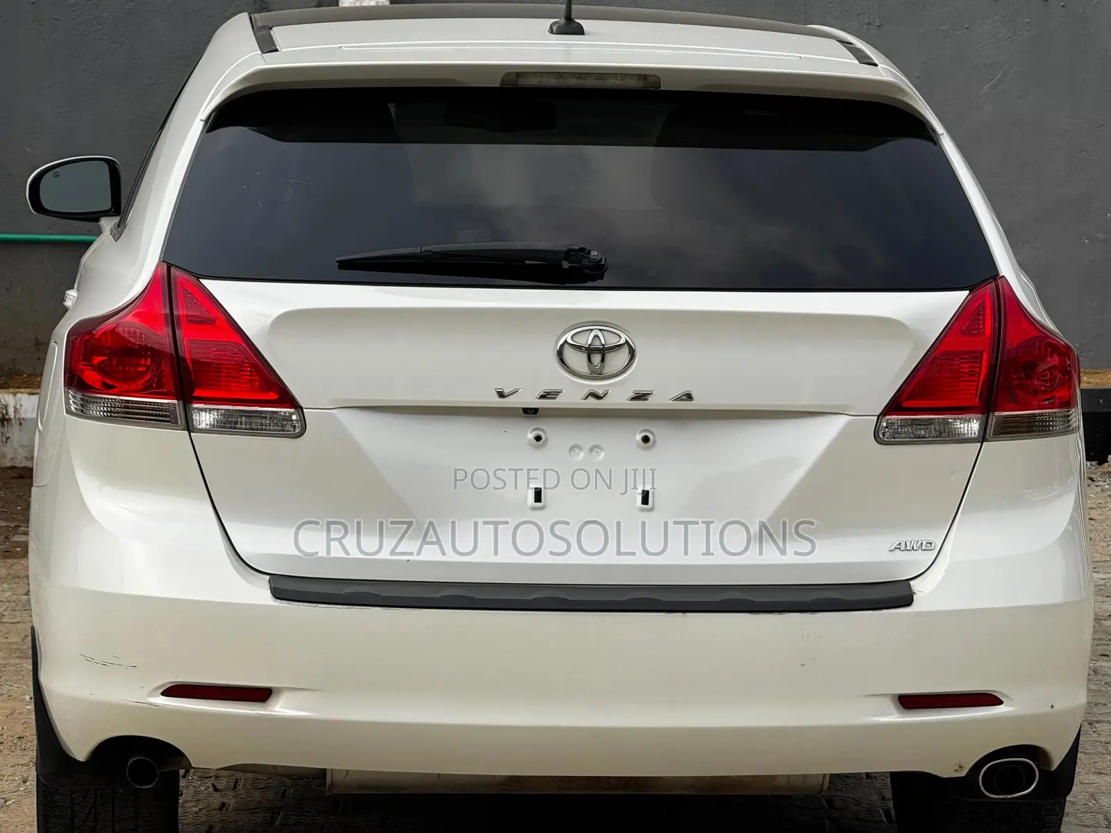 Toyota Venza AWD 2012 White