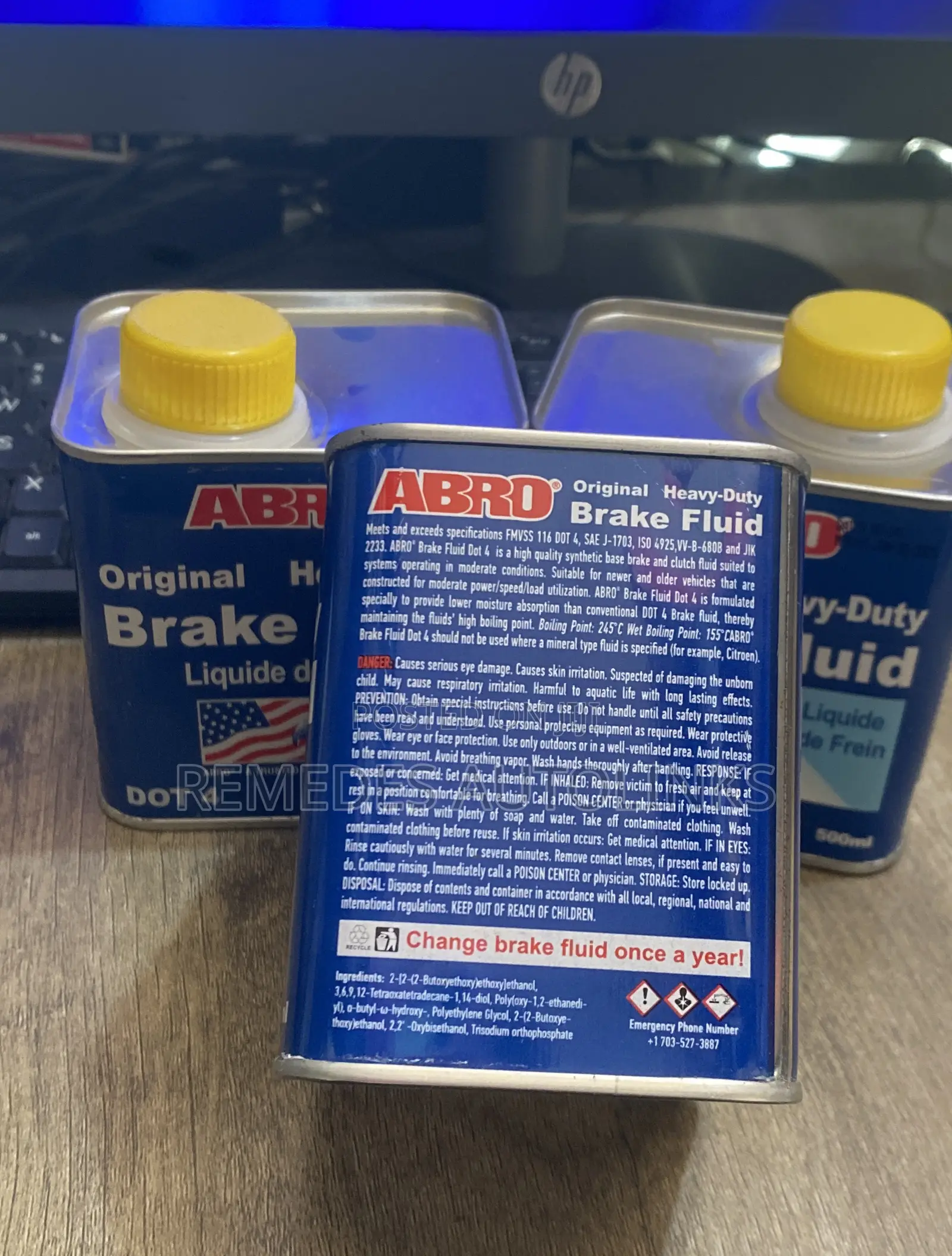Abro Dot 4 Brake Fluid