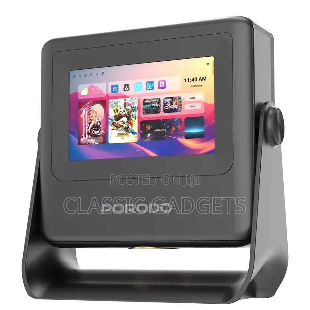 Porodo Lifestyle Optivis Smart Hd Projector With Smart Tablet