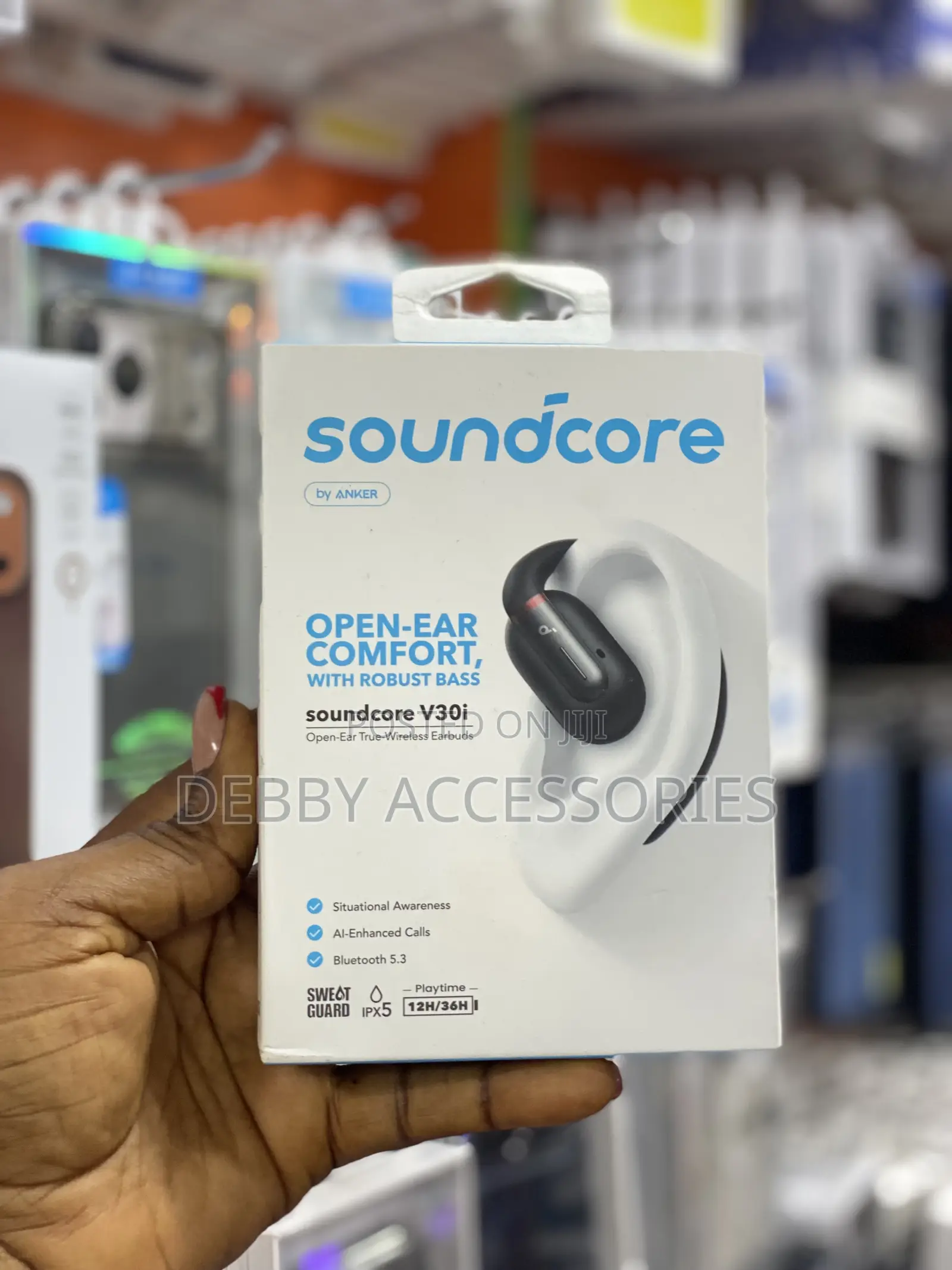 Soundcore V30i Open-Ear True-Wireless Earbuds