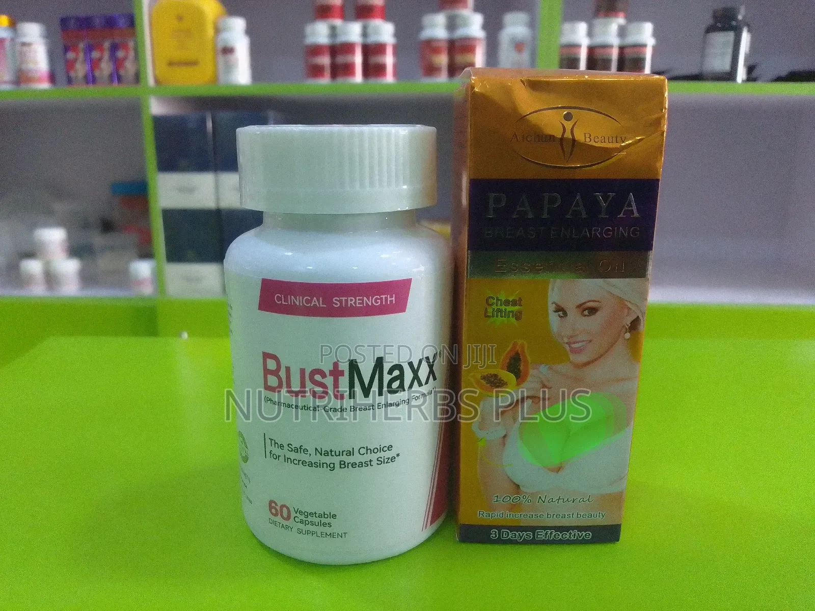 Increase Your Breast Naturally With Our Effective Capsules Oil