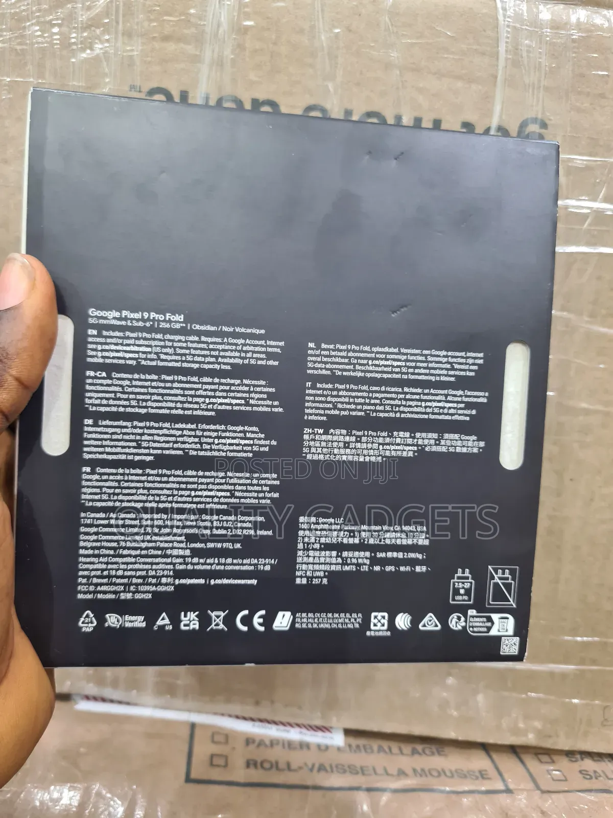 New Google Pixel 9 Pro Fold 256 GB Black