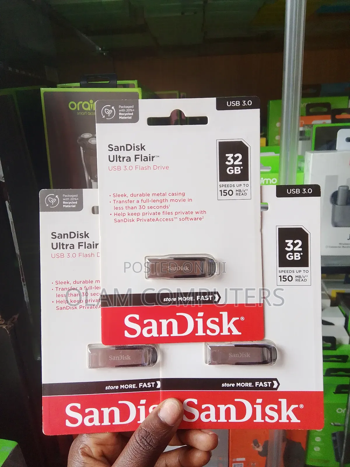 Sandisk Ultra Flair Usb 3.0 Flash Drive