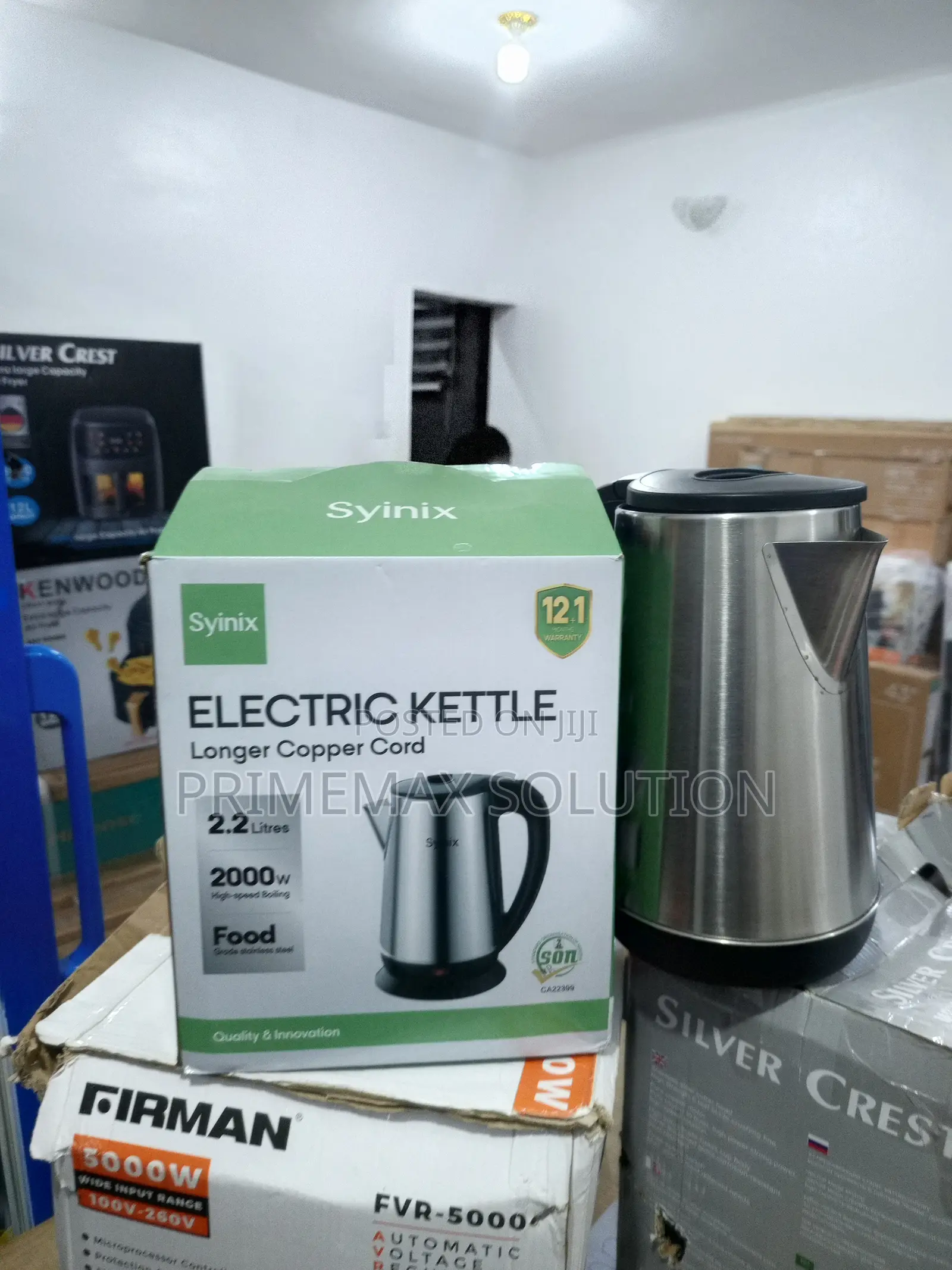Your Kitchen Essential: Syinix 2.2l 2000w Jug