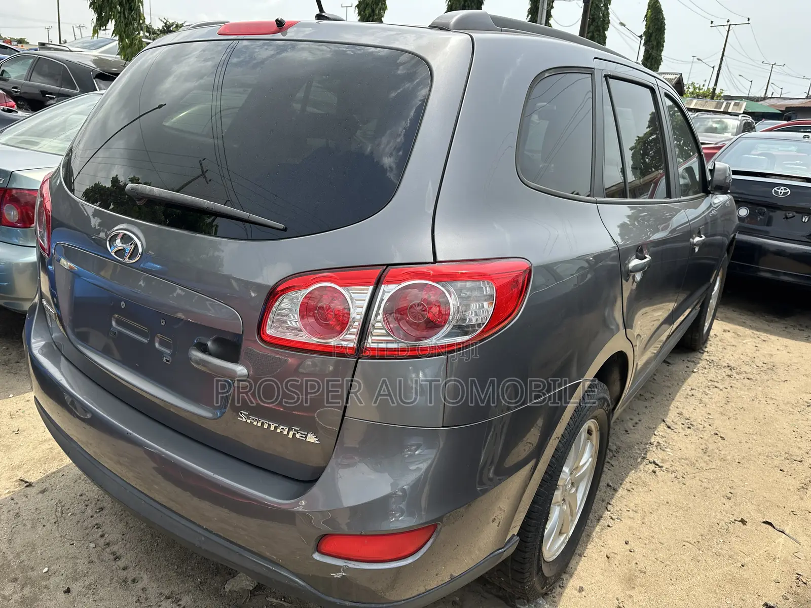 Hyundai Santa Fe Limited 2010 Gray