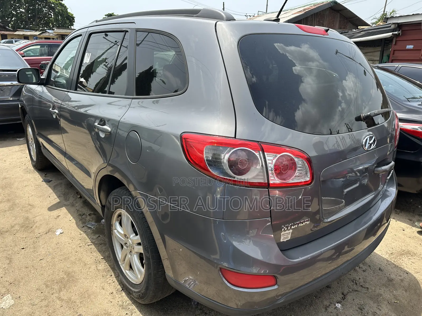 Hyundai Santa Fe Limited 2010 Gray