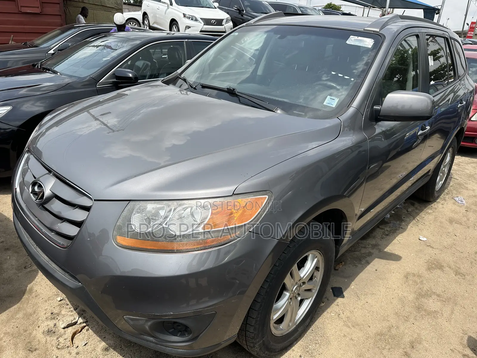 Hyundai Santa Fe Limited 2010 Gray