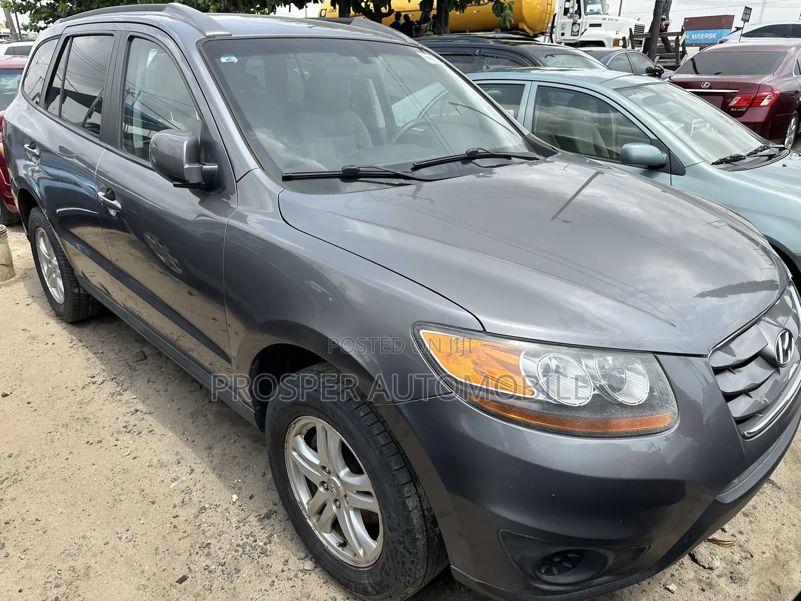 Hyundai Santa Fe Limited 2010 Gray