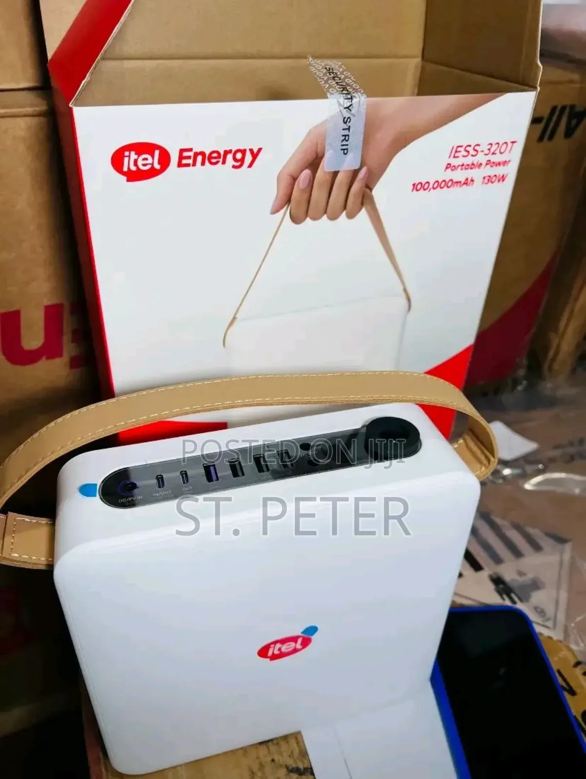 Itel Power-go 100000mah 320wh Lifepo4 Battery 130w Super-fast Charging