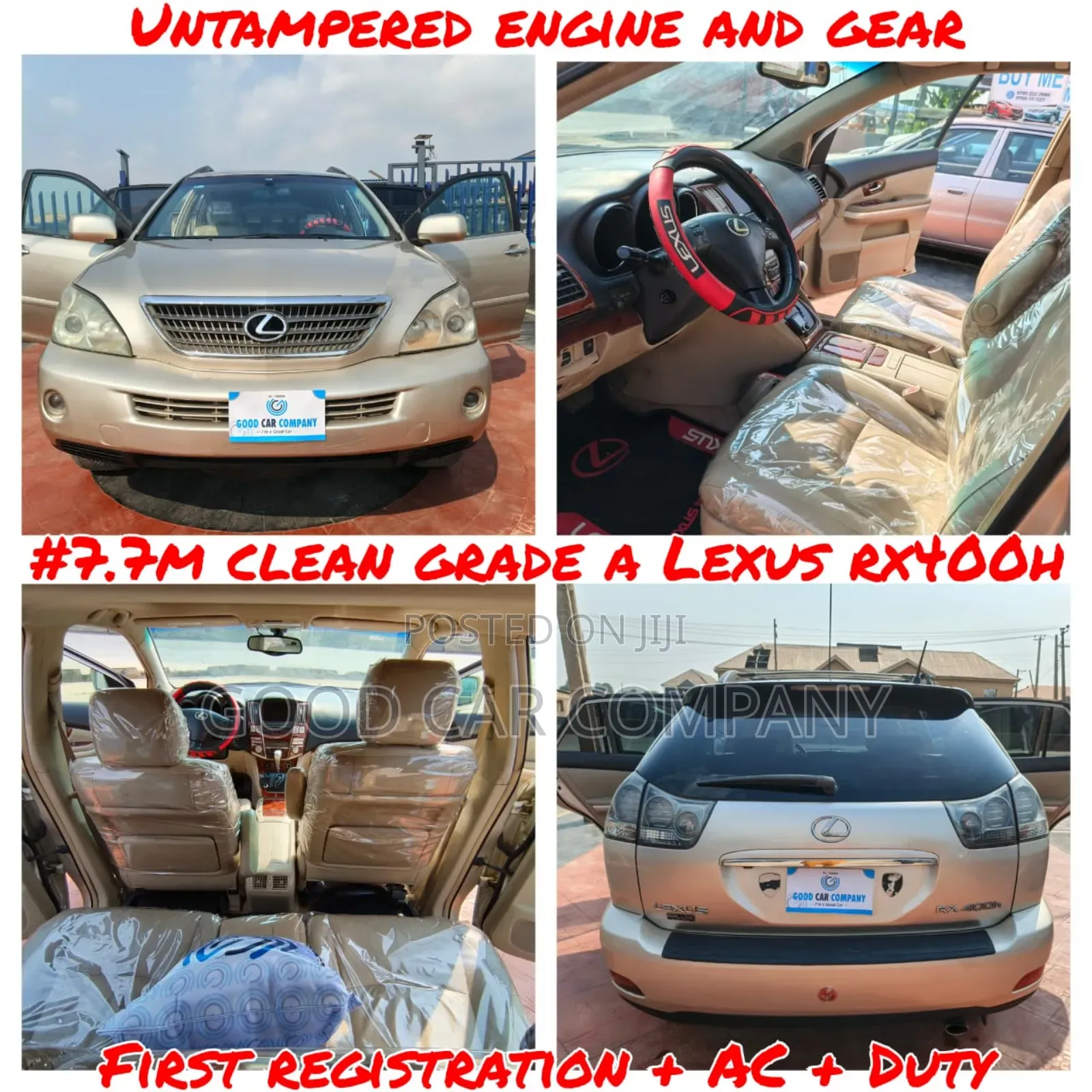 Lexus RX 400h 2006 Gold