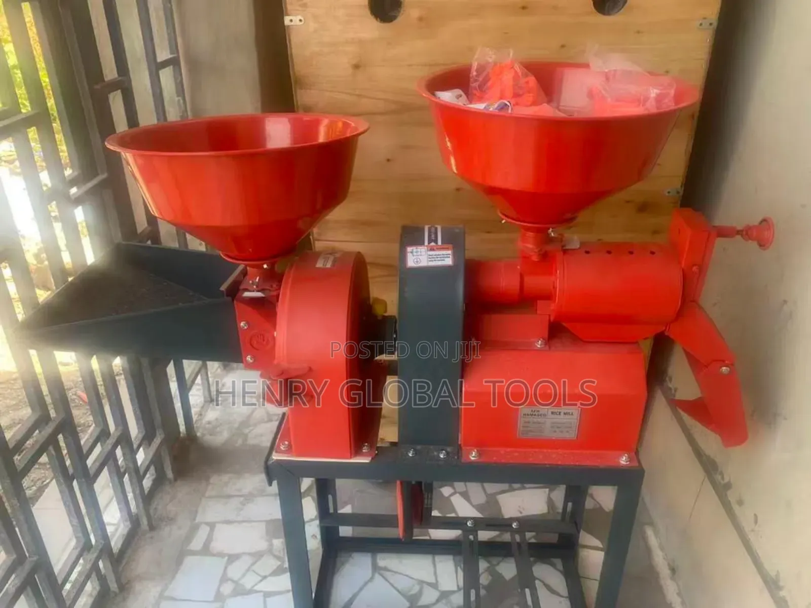 Combine Rice Milling Machine With Electric Motor