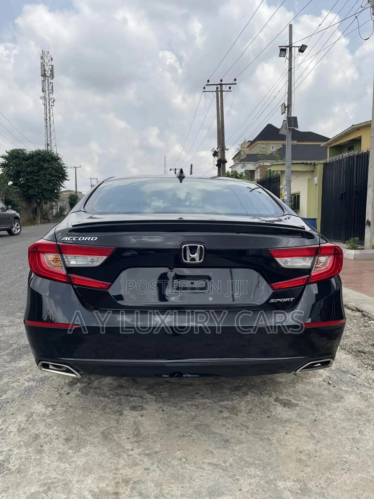 Honda Accord Sport 2018 Black