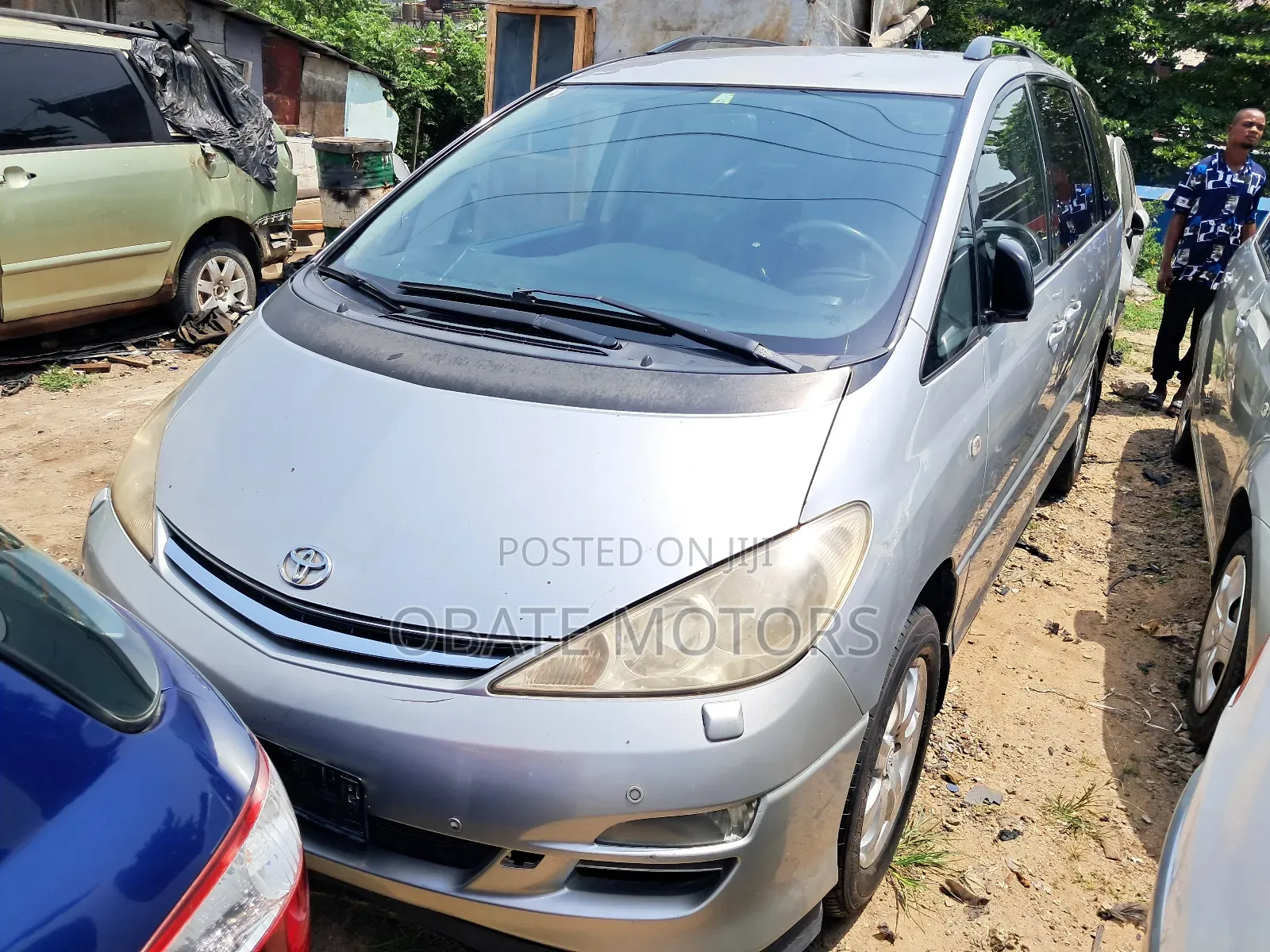 Toyota Previa 2006 Blue