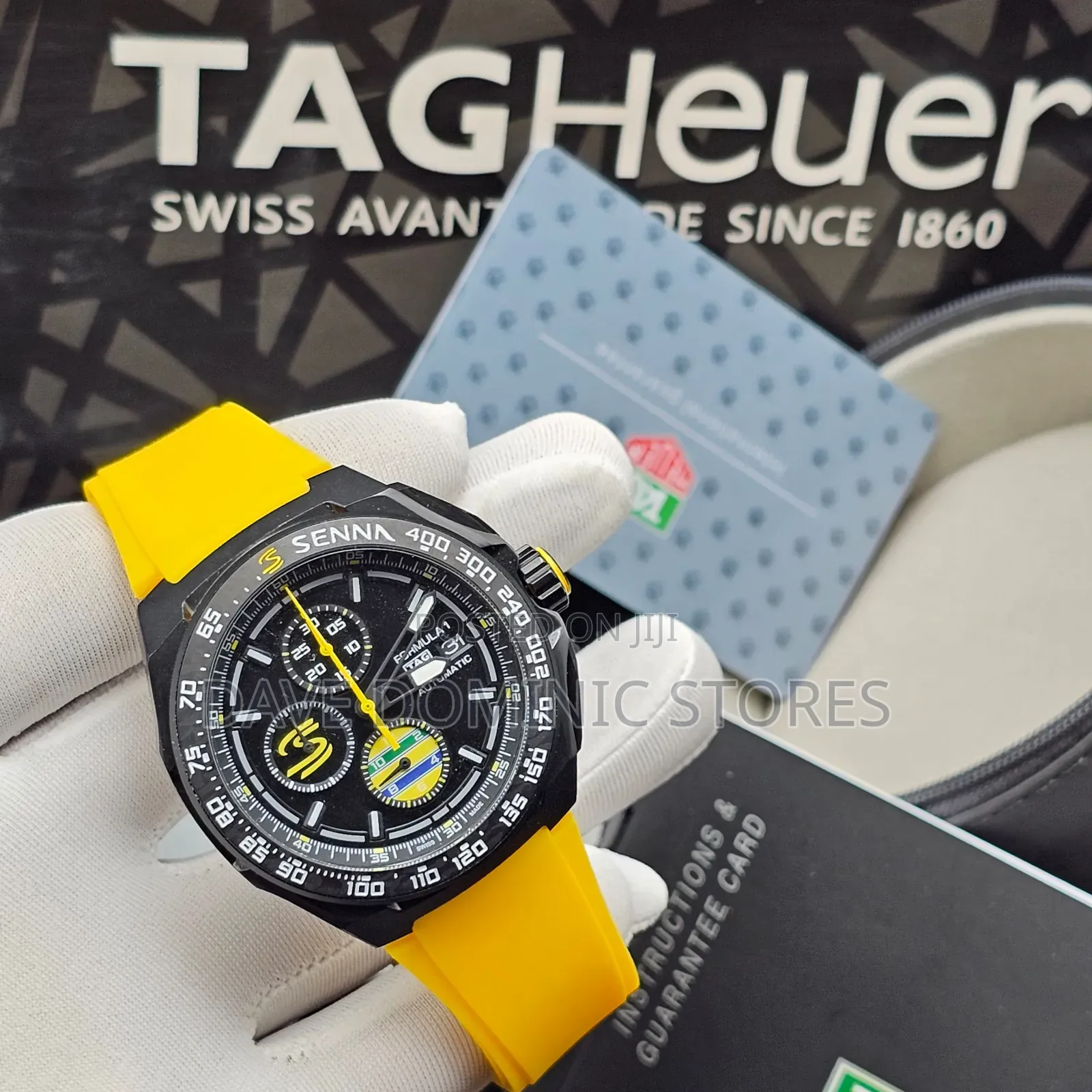 Tag Heuer Rubber Watch Chronograph.