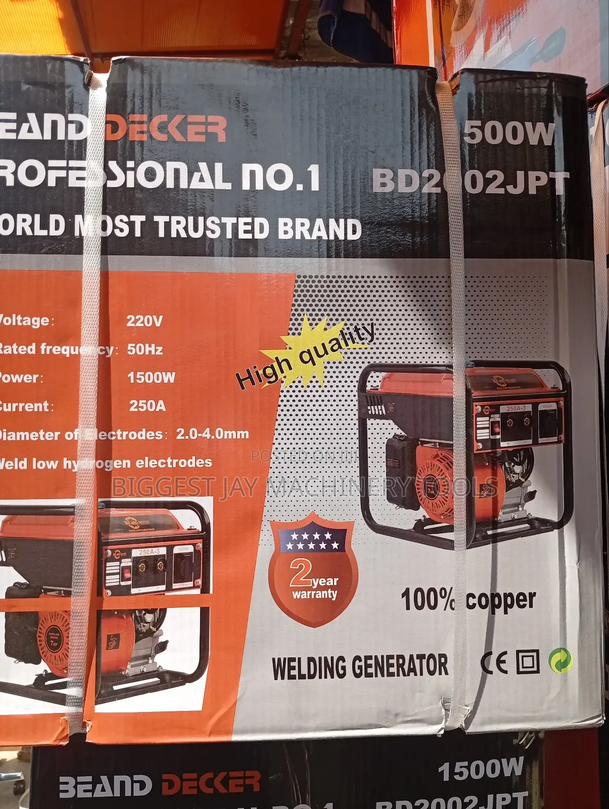 Welding Generator 1500w Be and Decker