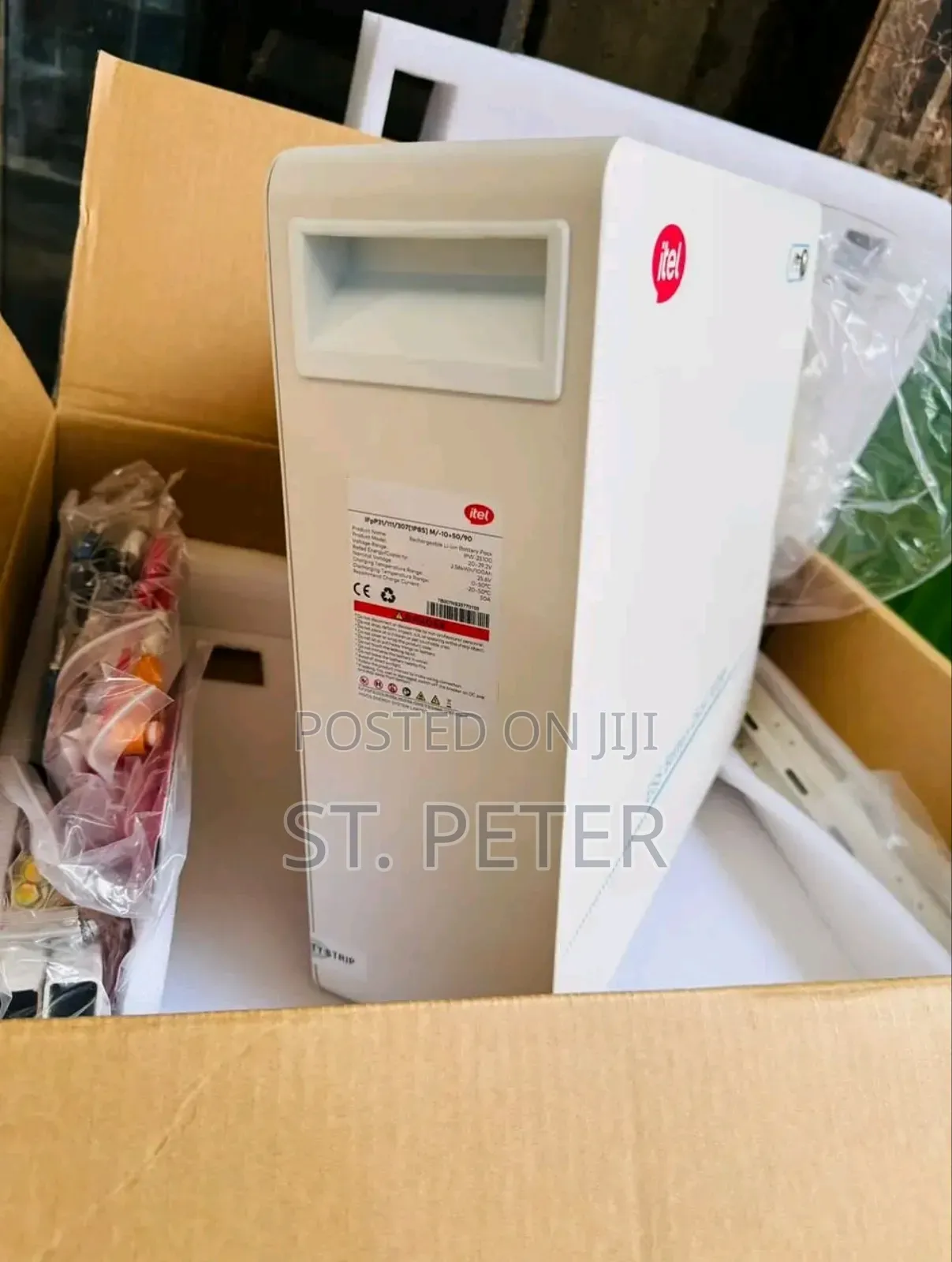Itel Lithium Battery 2.5kwh Ipw-25100l 25.6v 100ah 24v