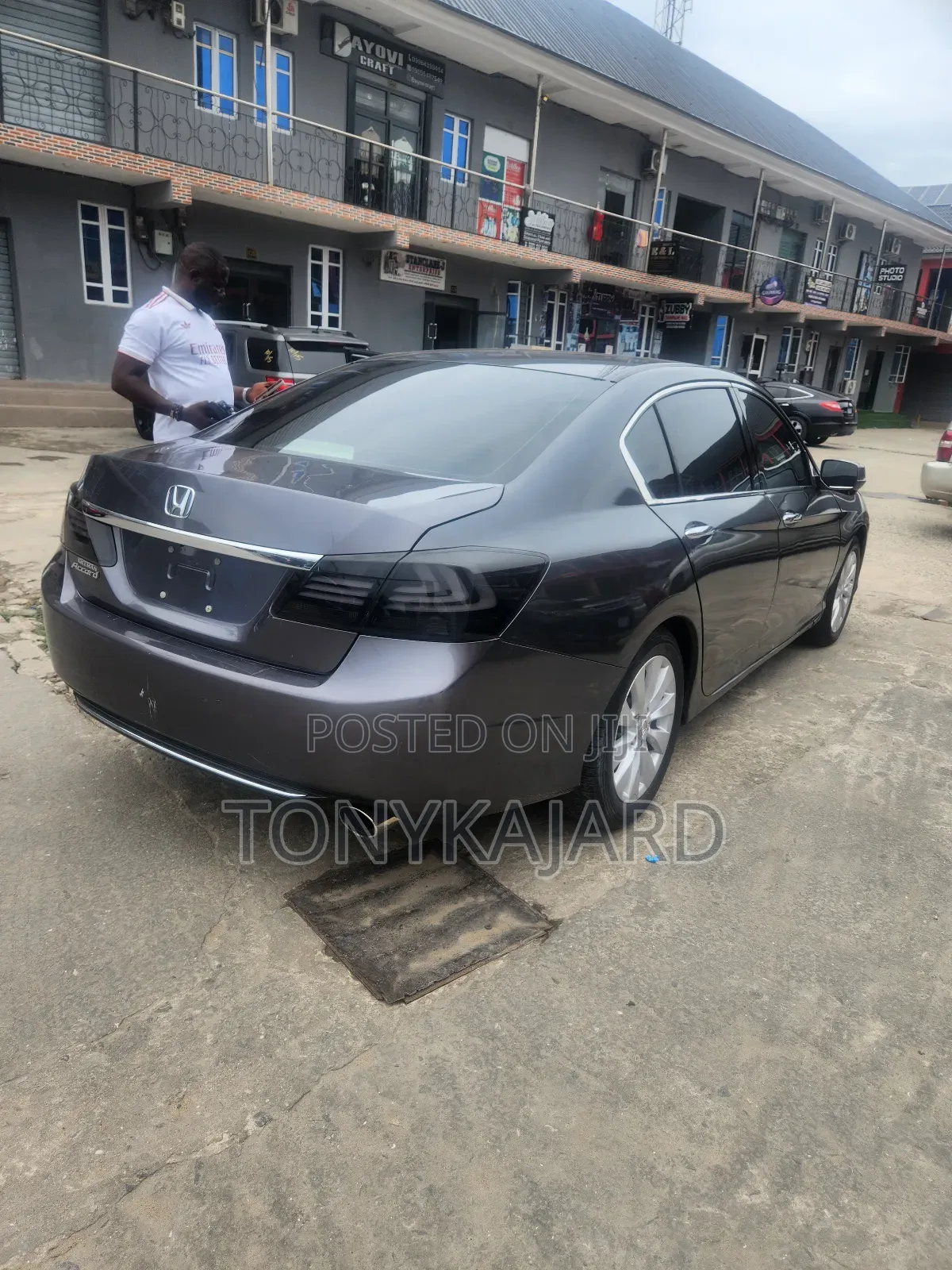Honda Accord EX-L 4dr Sedan FWD (2.4L 4cyl 2A) 2013 Gray