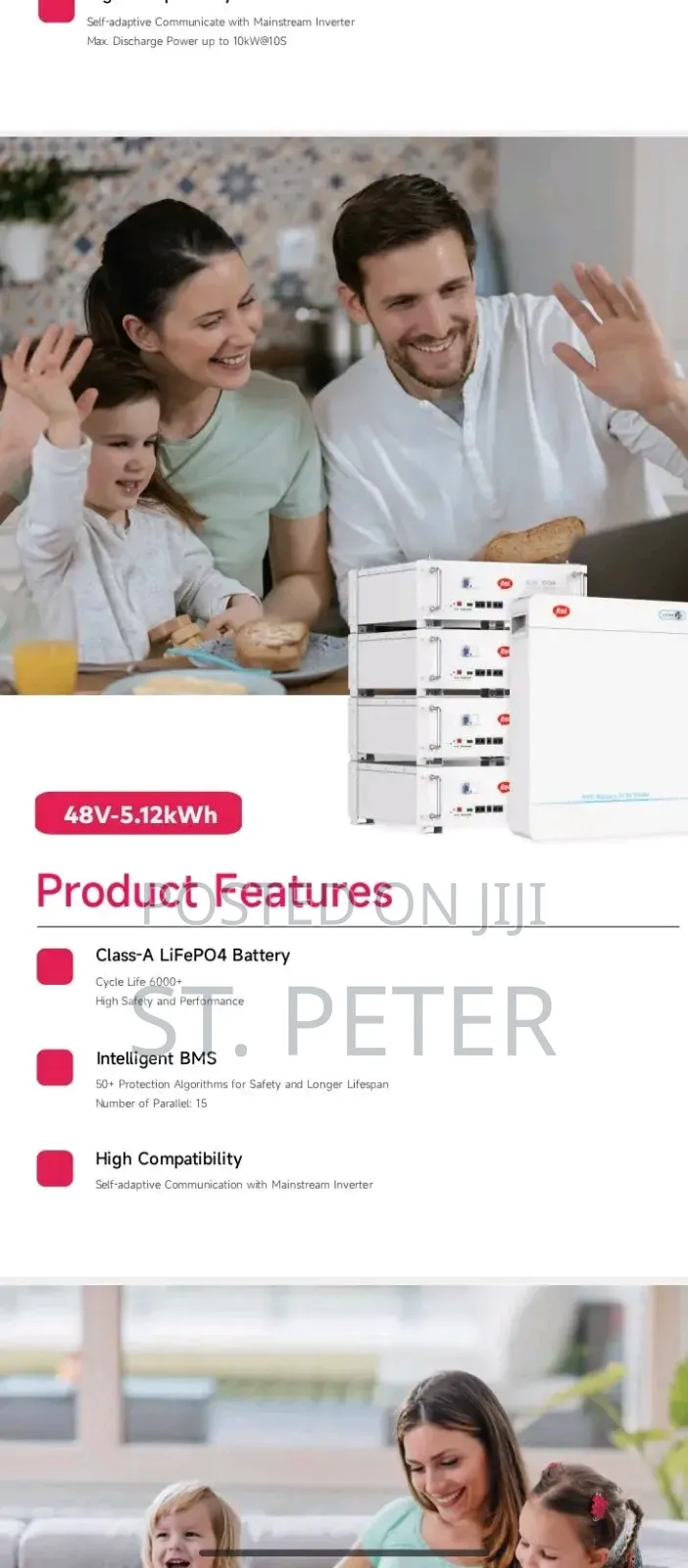 Itel 5kwh 24v Lithium Battery – Brand New + 5 Years Warranty