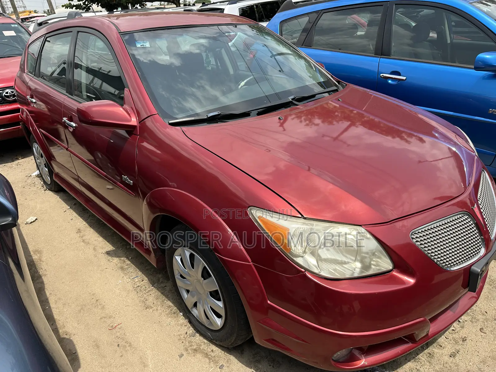 Pontiac Vibe 2007 Red