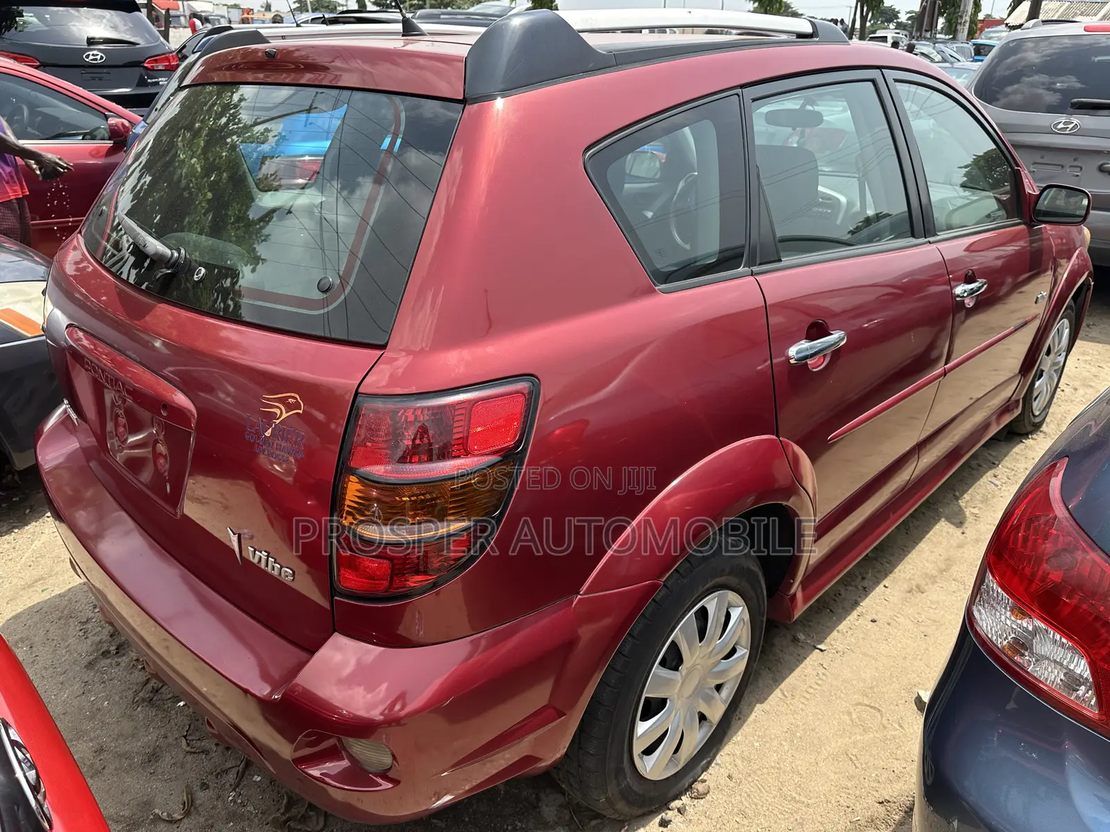 Pontiac Vibe 2007 Red