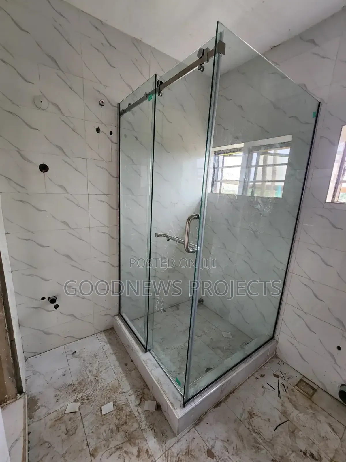 Sliding Glass Cubicle
