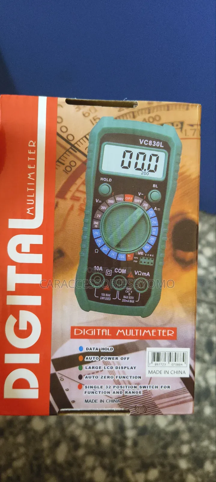 Vc830l Digital Multimeter Tester