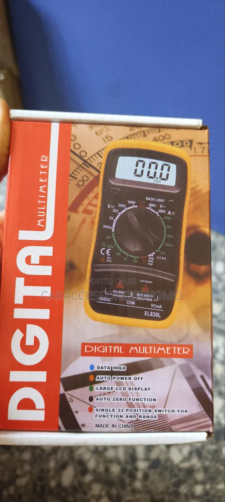 Vc830l Digital Multimeter Tester