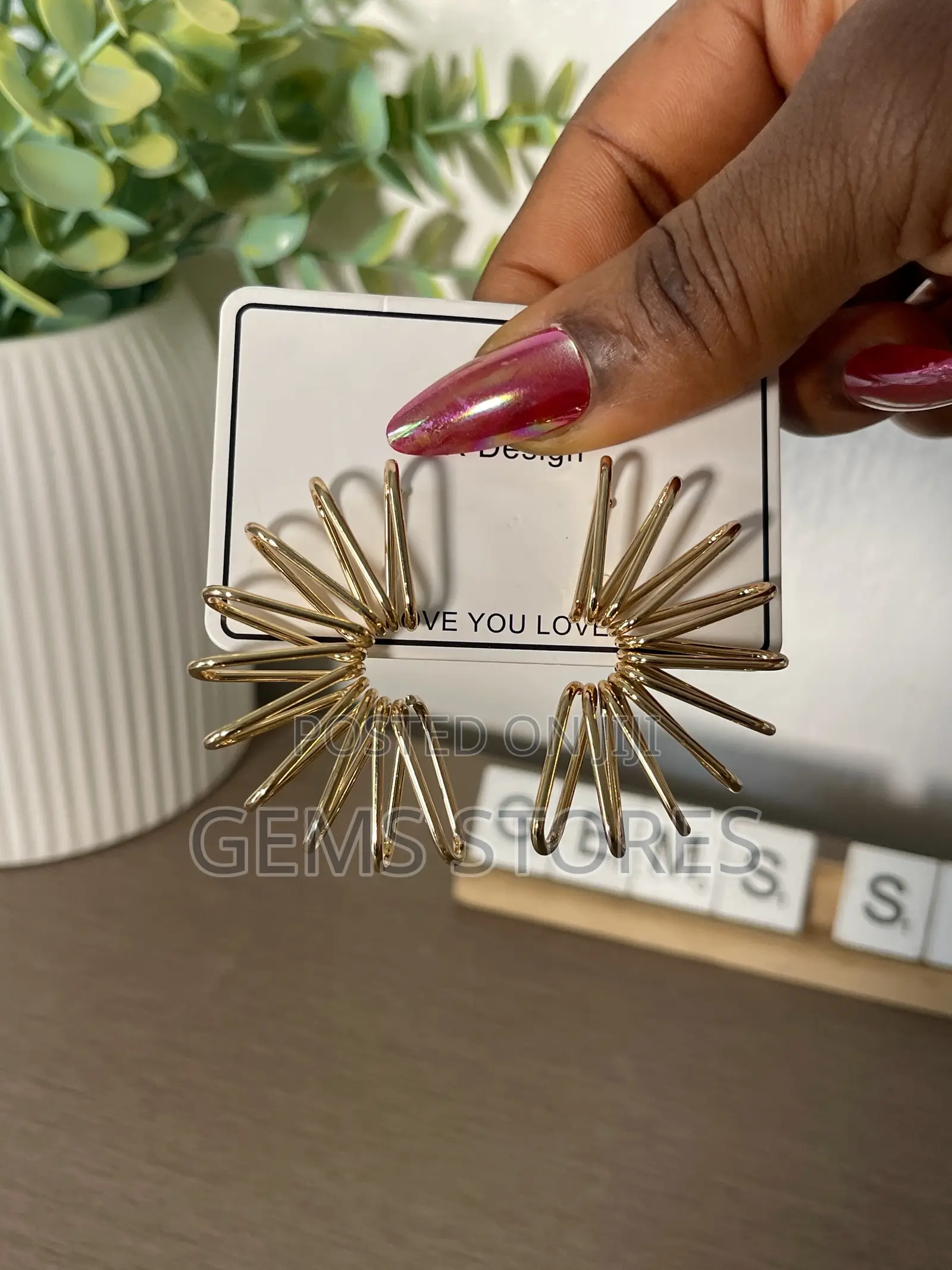 Trendy Statement Earrings Collection – Bold, Floral Metallic Styles