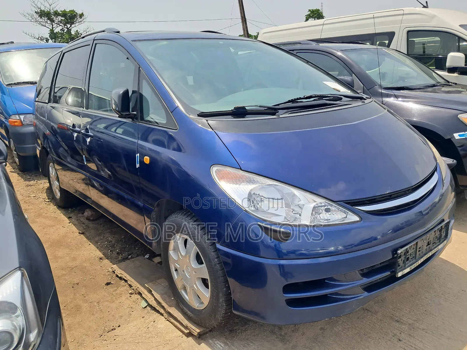 Toyota Previa 2003 Blue