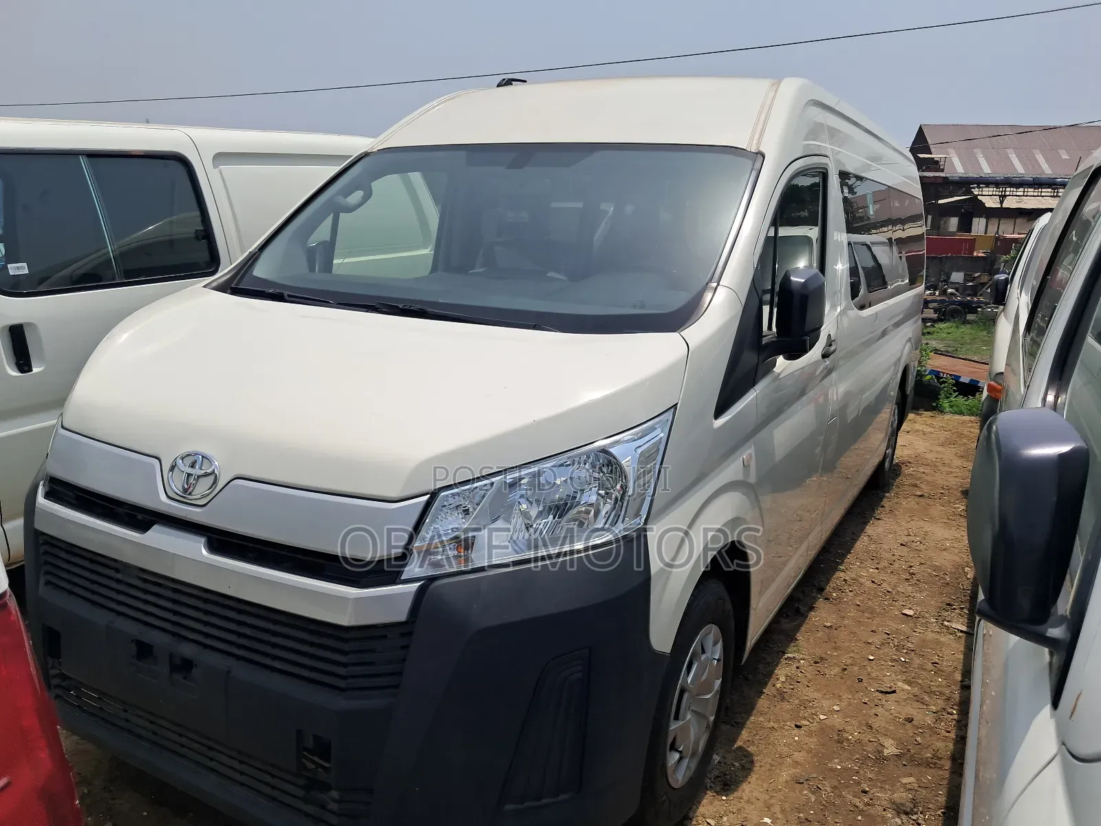 Toyota HiAce 2023 White