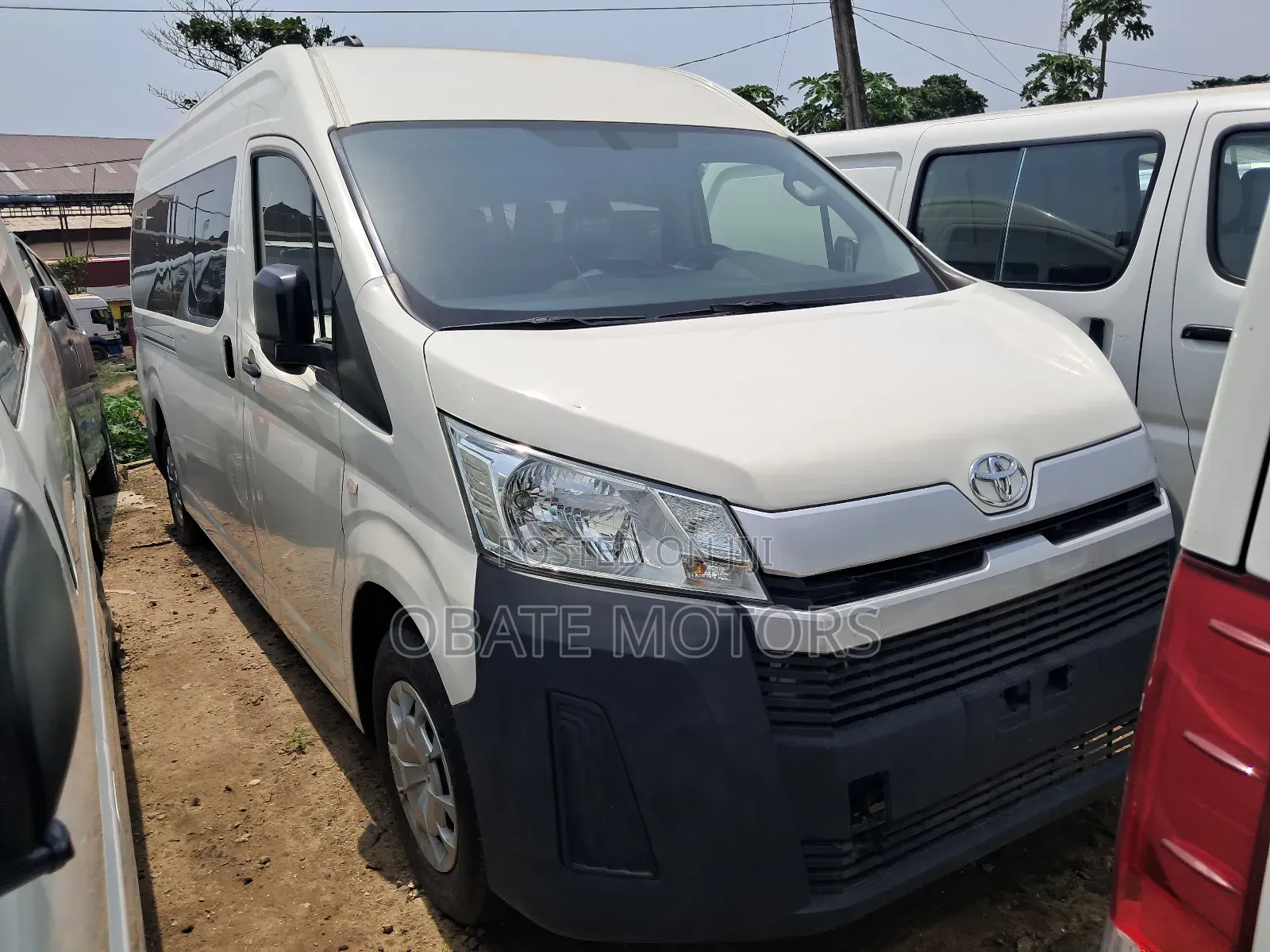 Toyota HiAce 2023 White