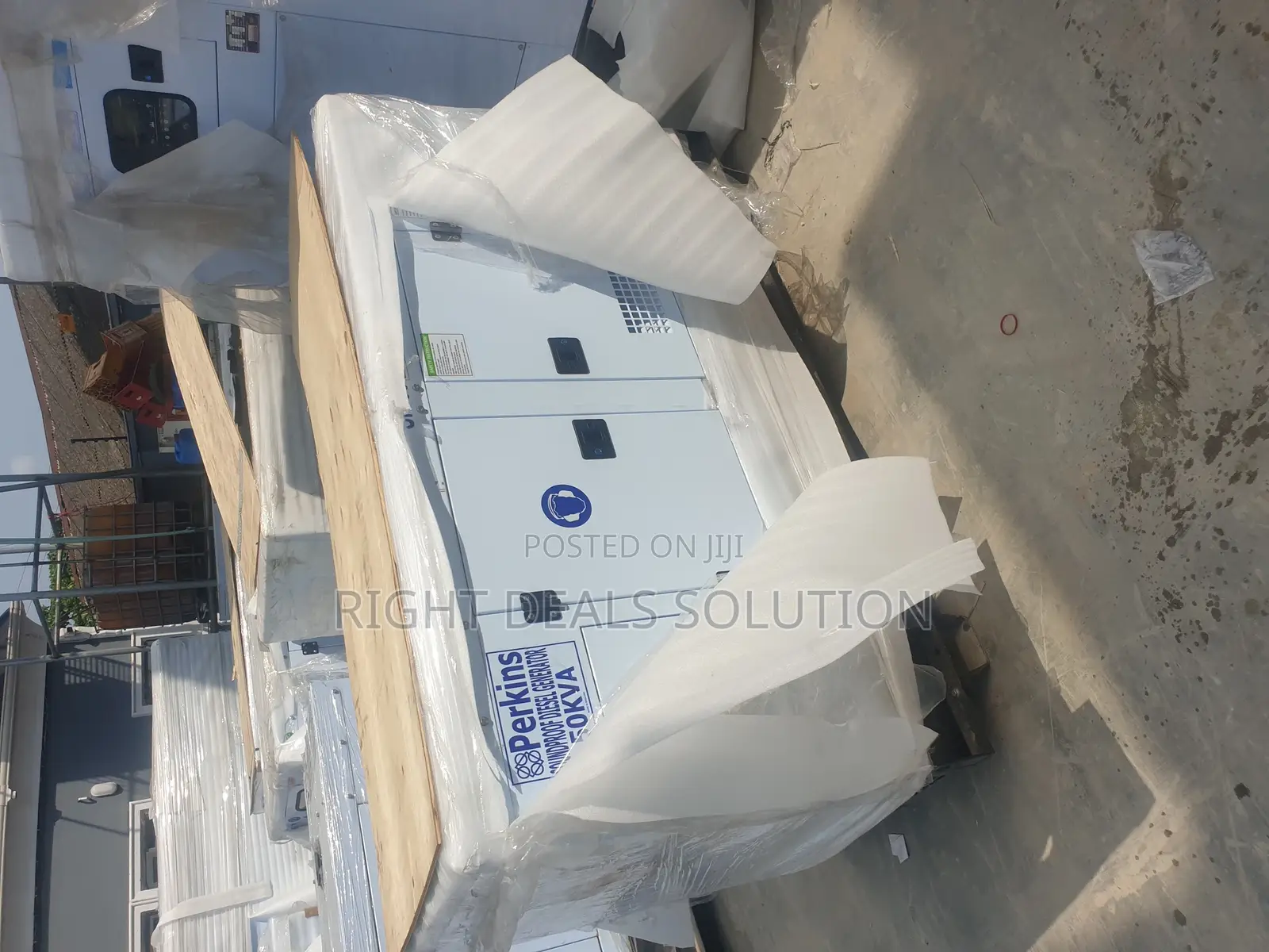 Complete Power Solution: 50kva Perkins Soundproof Generator With Auto