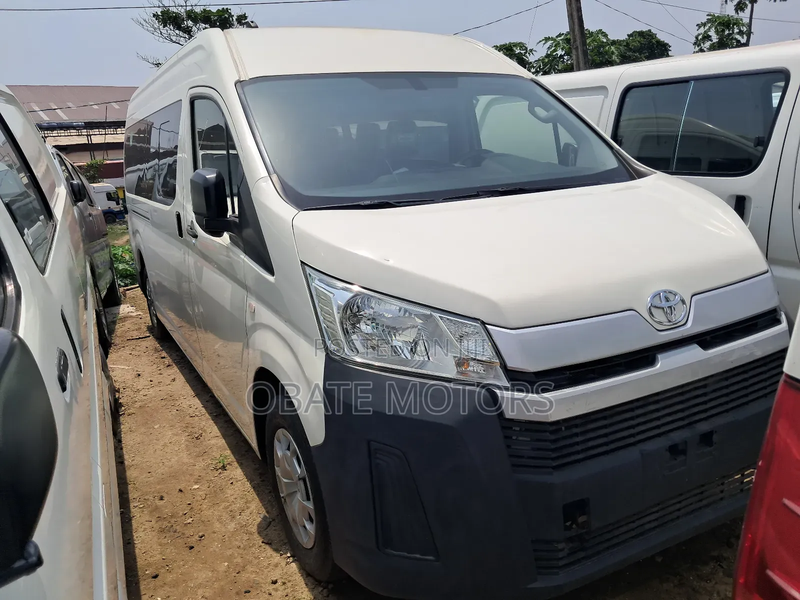 Toyota HiAce 2023 White