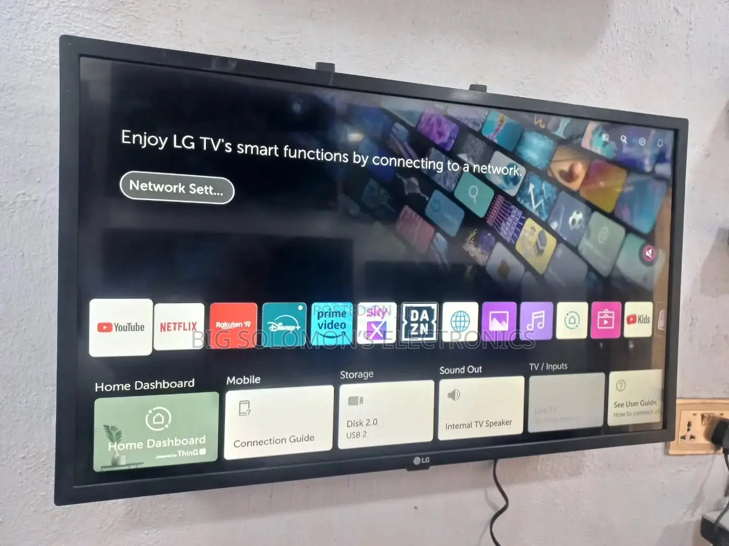 32" Lg Fullhd HDR Smart Tv