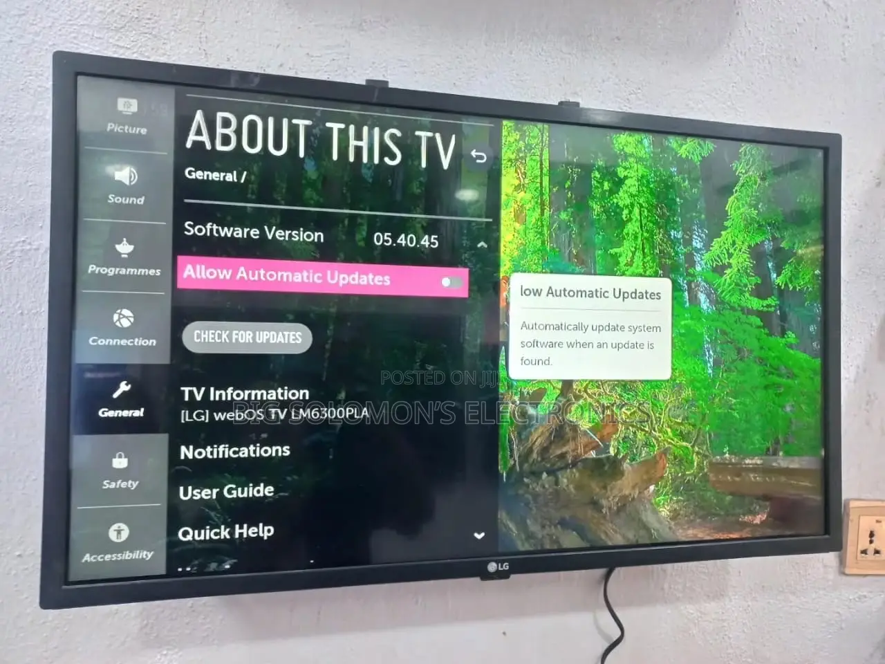 32" Lg Fullhd HDR Smart Tv