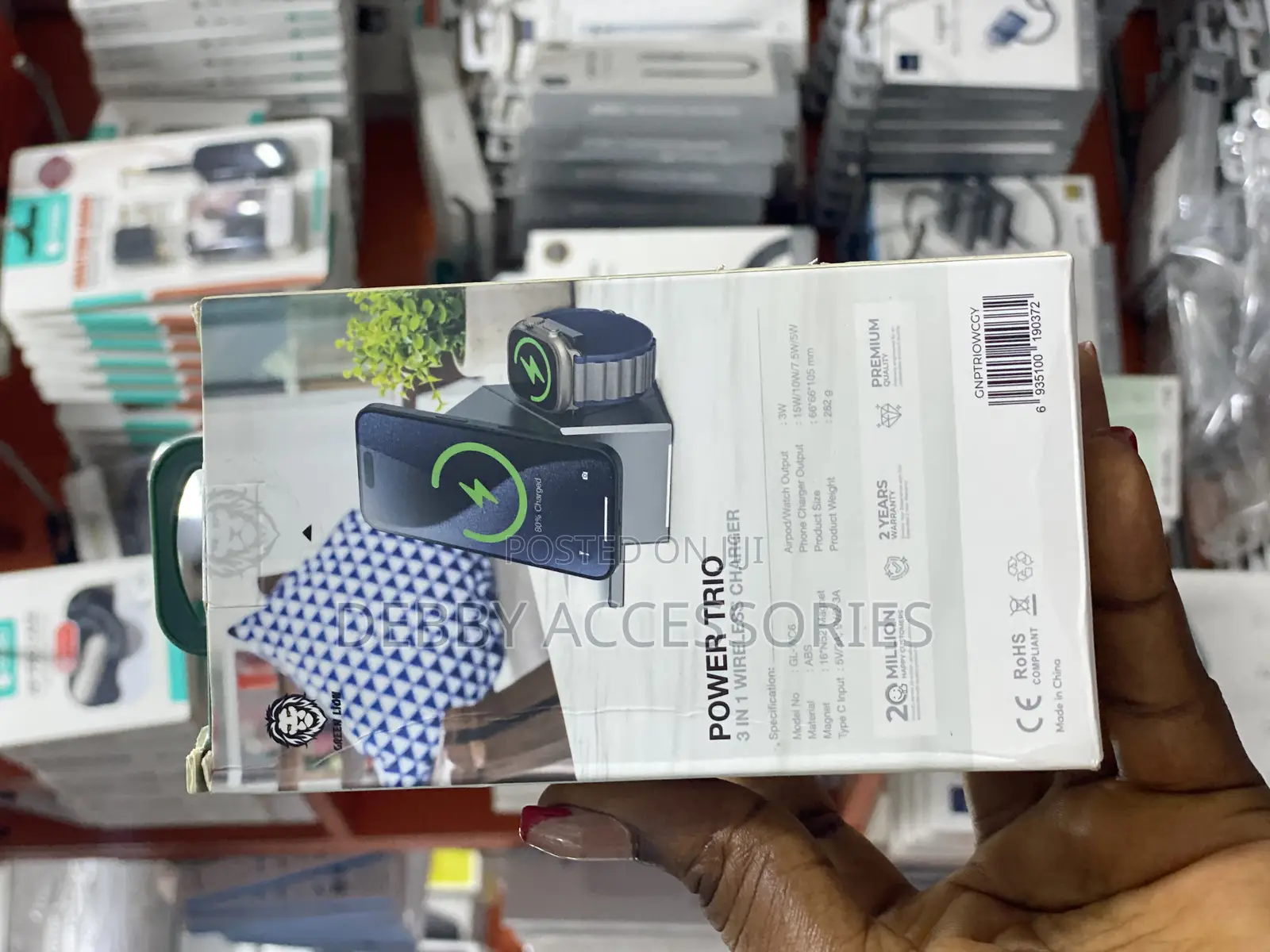 Greenlion Power Trio 3 in 1 Wireless Charger