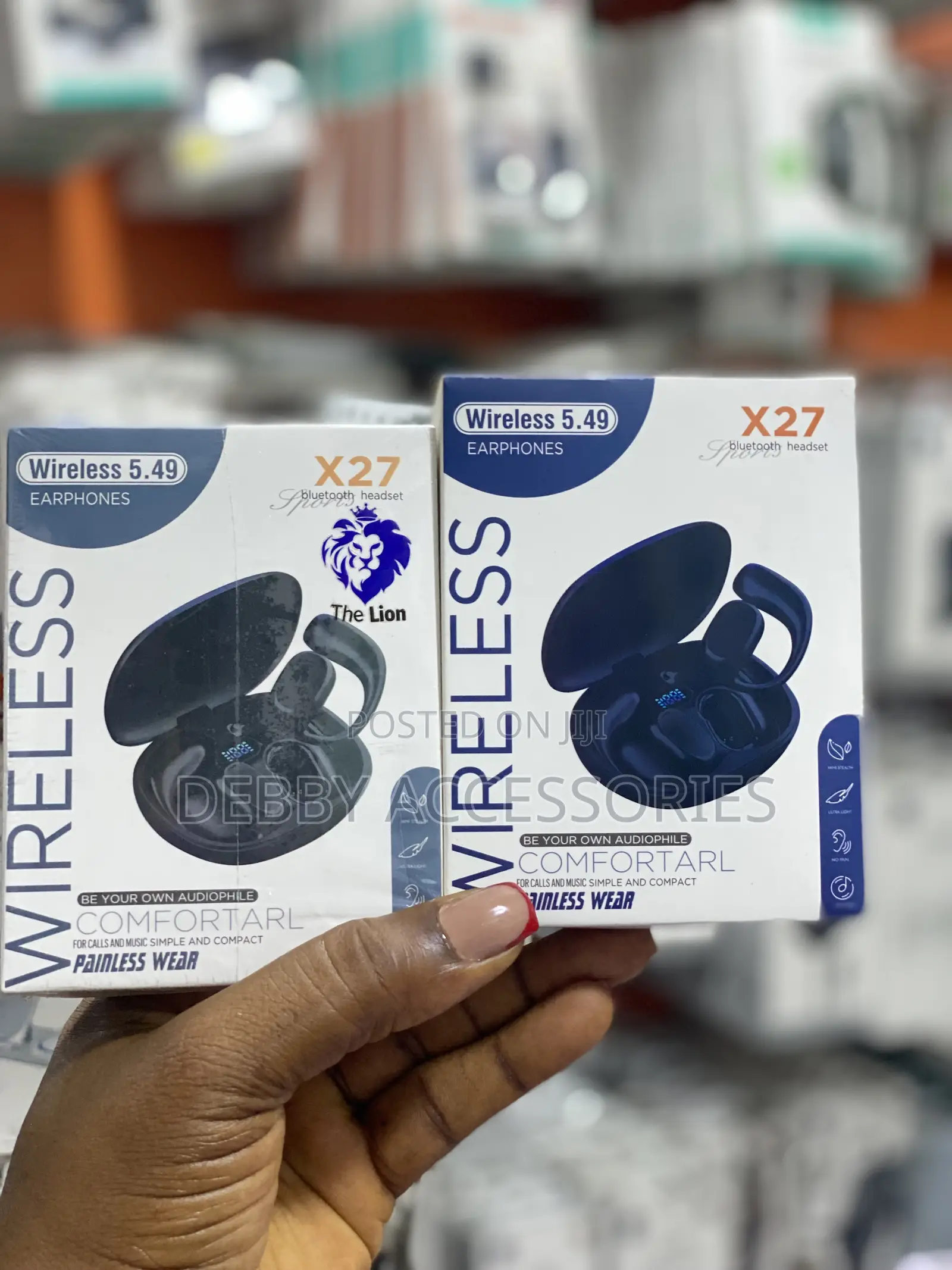 Lion Sports X27 Wireless Bluetooth Earphones