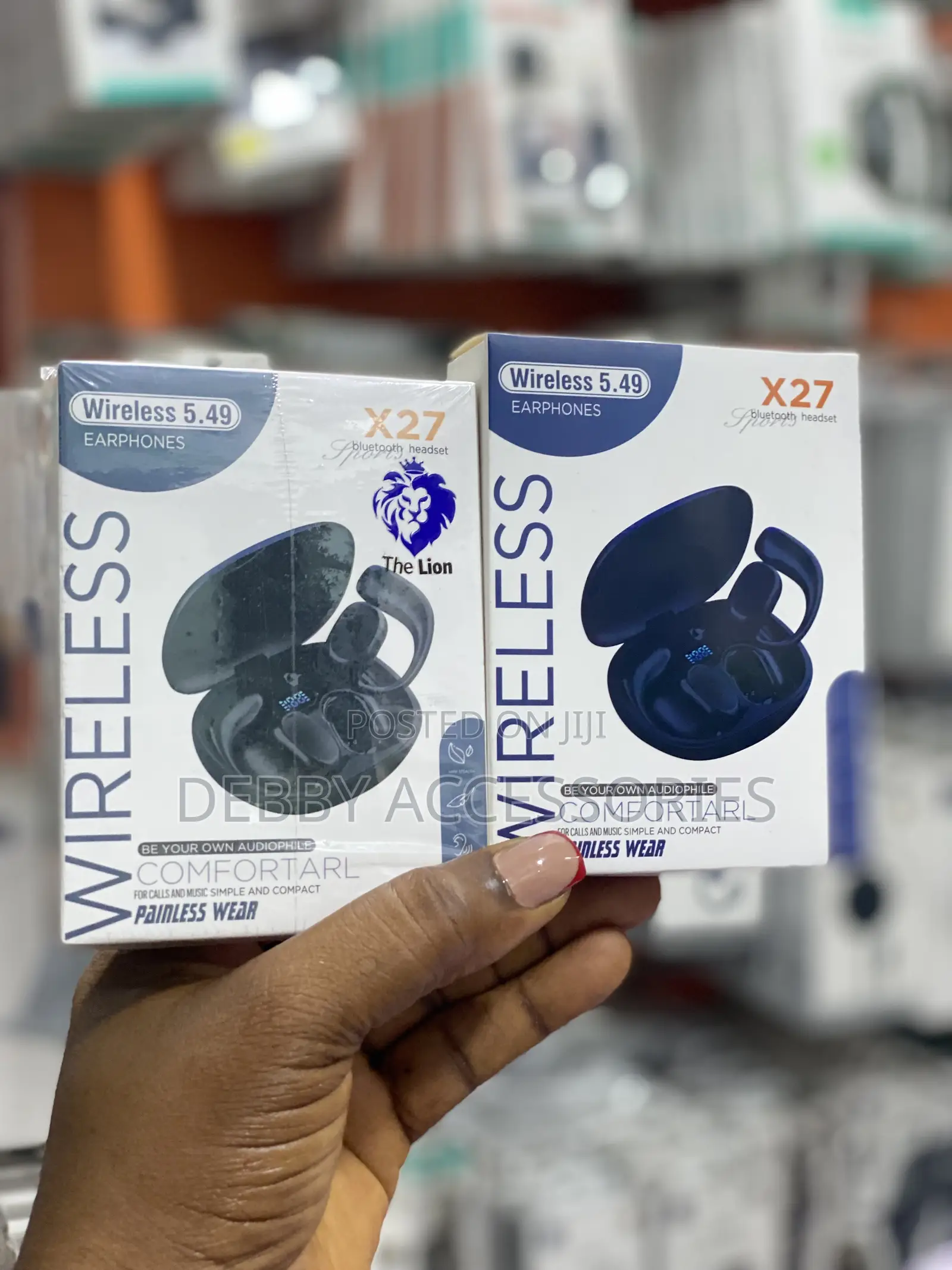 Lion Sports X27 Wireless Bluetooth Earphones
